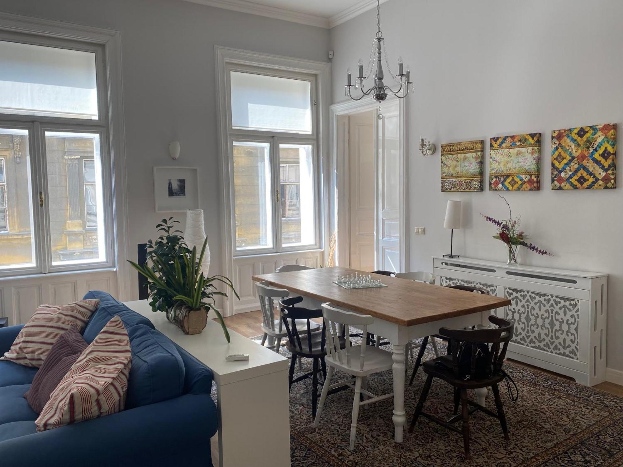 Urban Haven - 3 Beds, 3 Baths, Free Parking, Near Central Market Budapest Kültér fotó